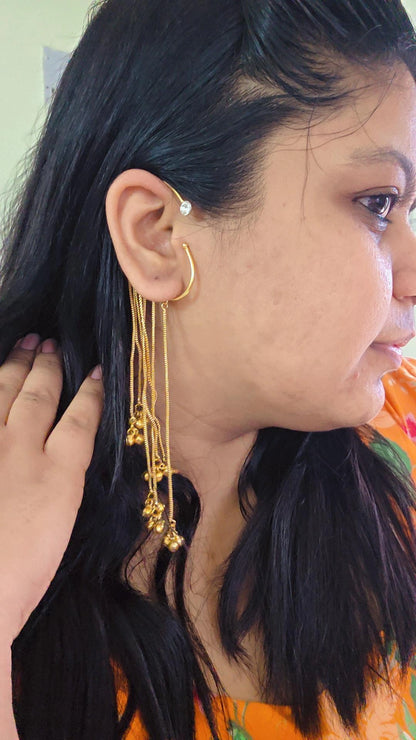 Hanging earcuffs