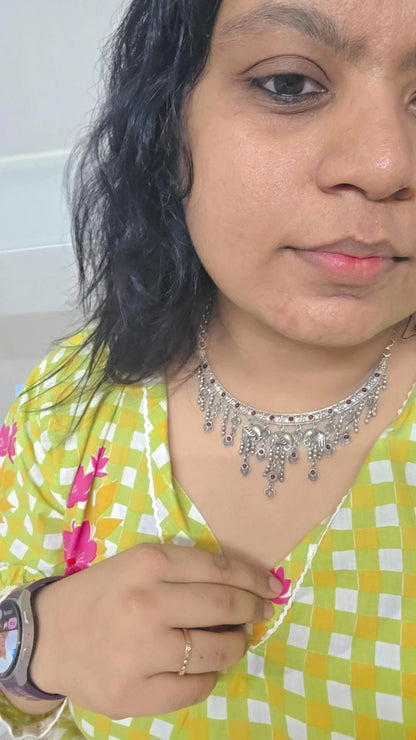 Kashmiri elephant hasli choker