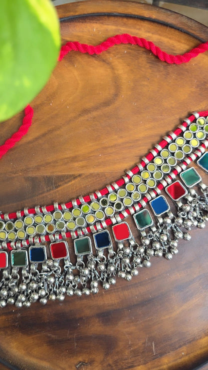 Afghani Mirror choker 2.0