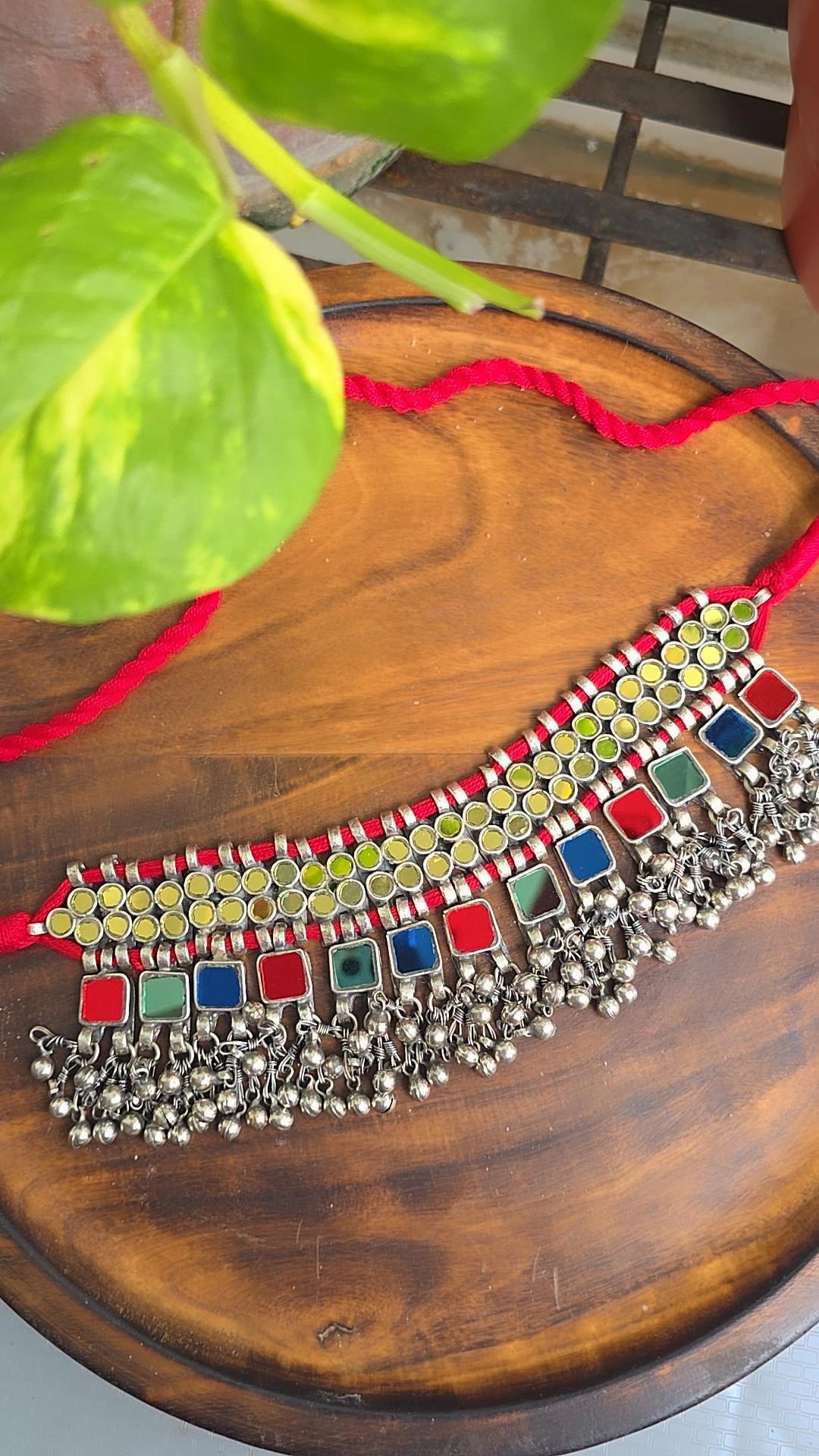 Afghani Mirror choker 2.0