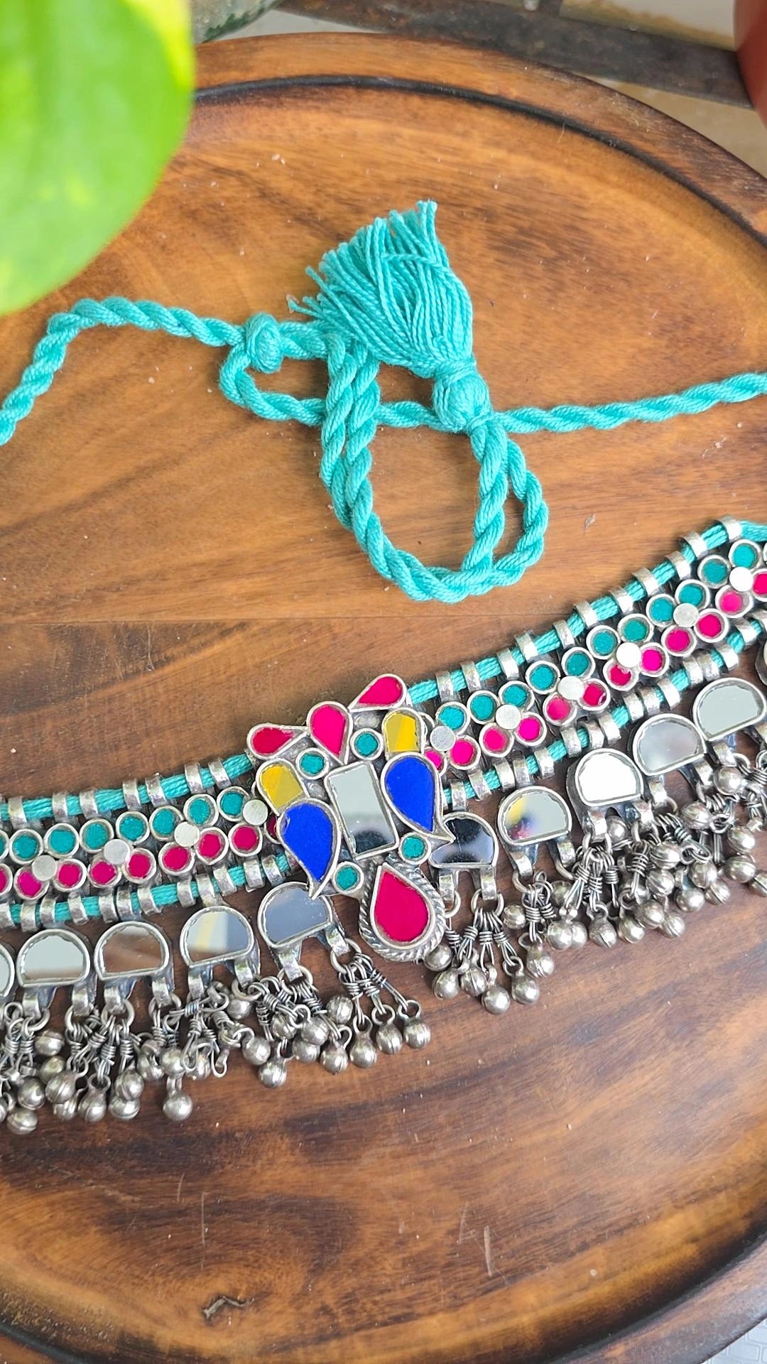 Afghani Mirror choker
