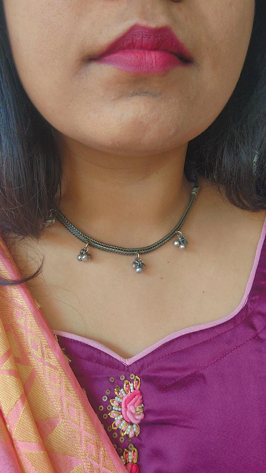 Antique ghunghroo choker