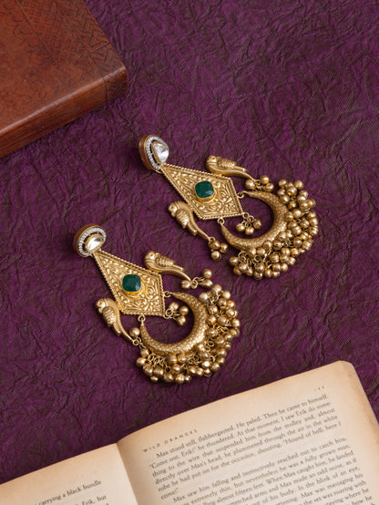 Amaira parrot chandbali