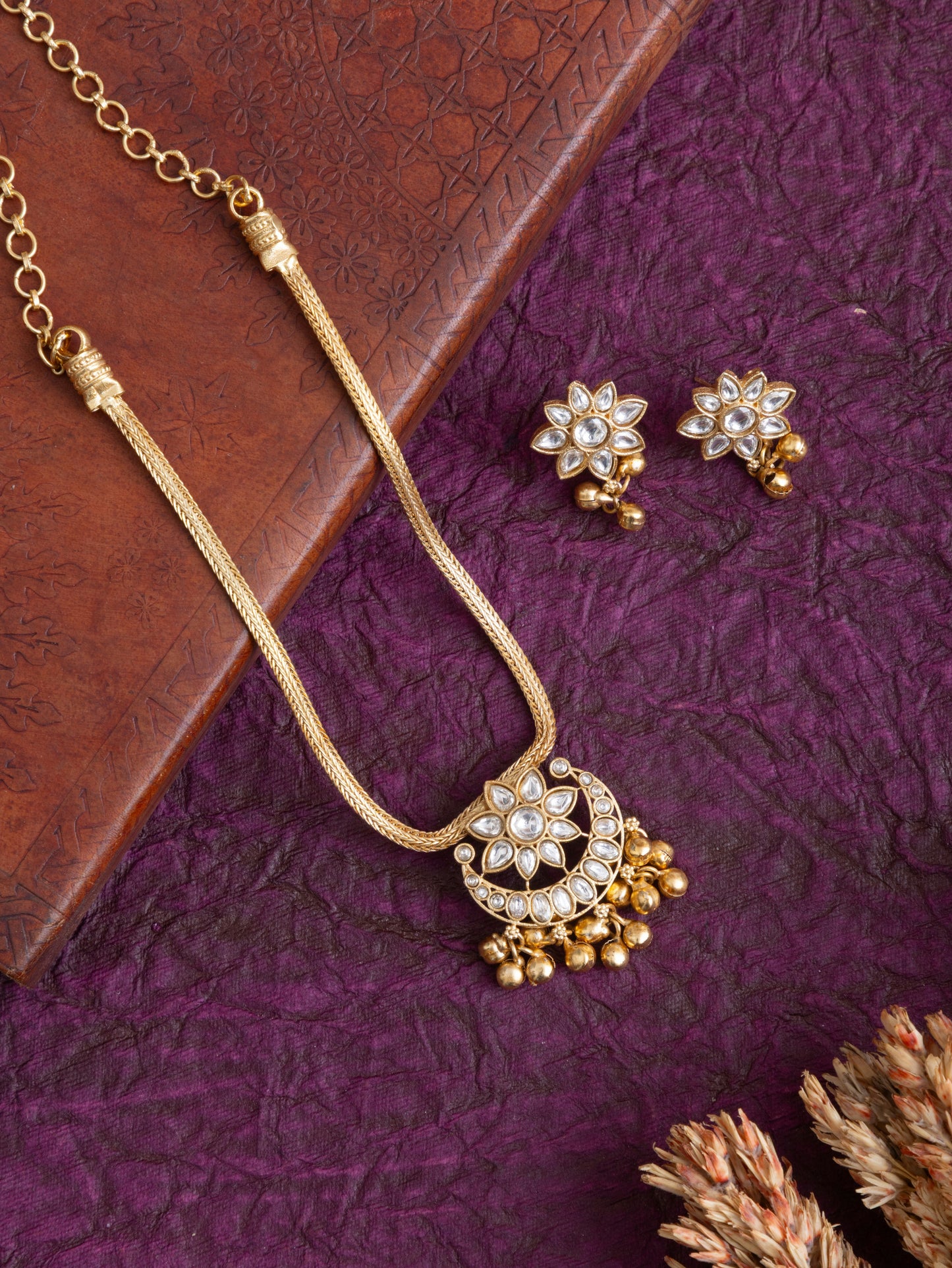 Golden necklace