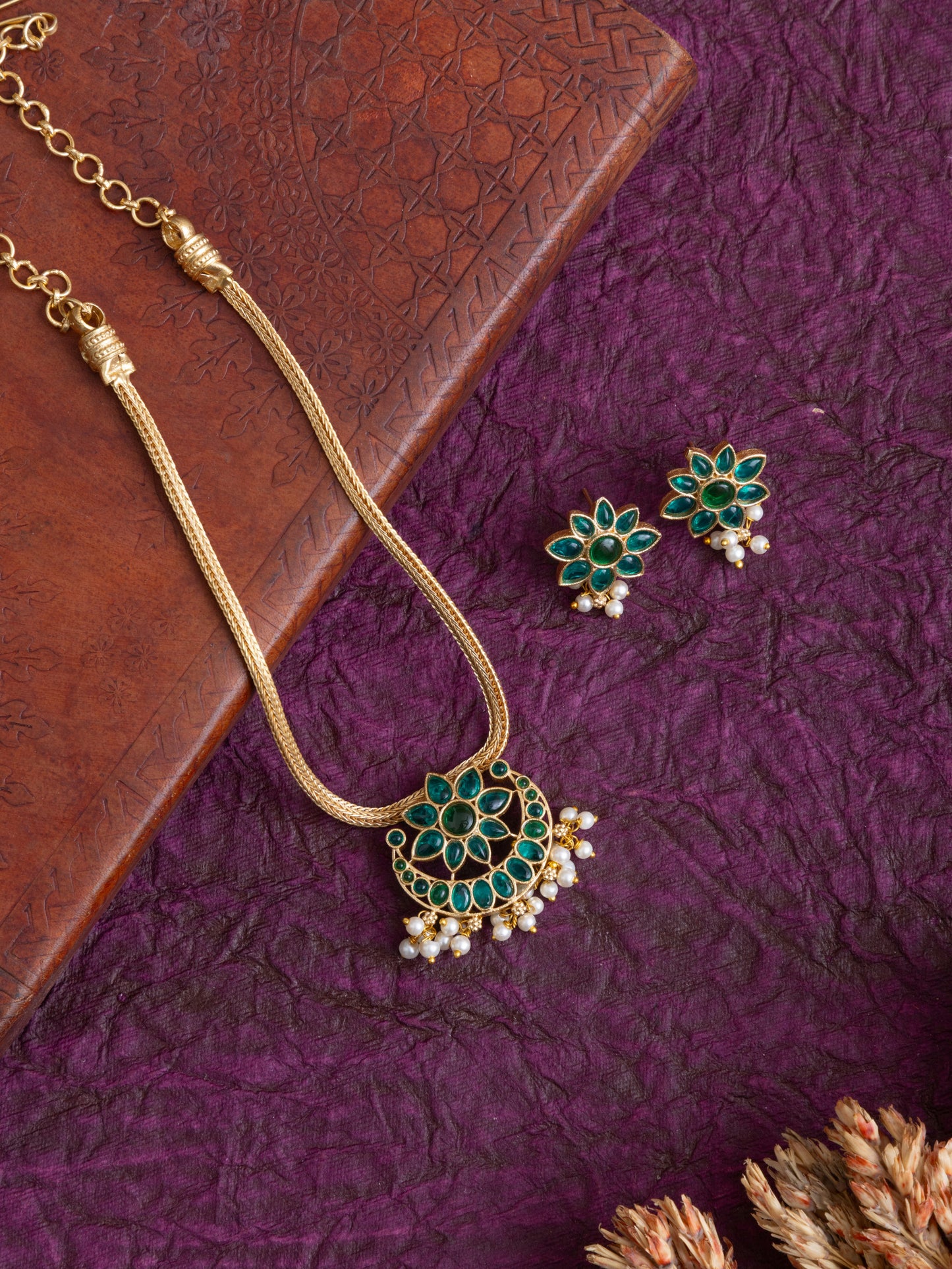 Golden necklace