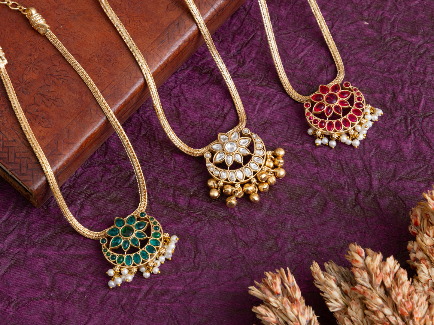 Golden necklace