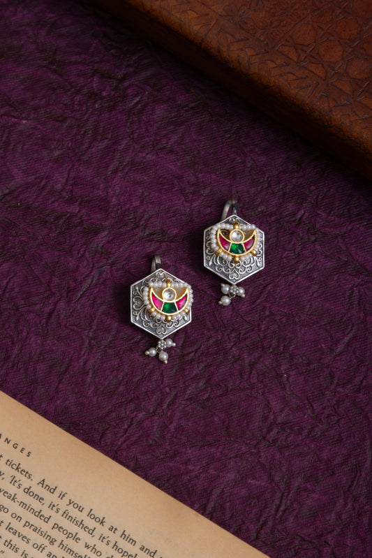 Shirin antique pachi kundan bugadi