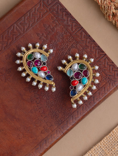Champa gold earcuff