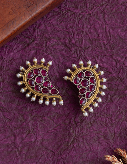 Champa gold earcuff