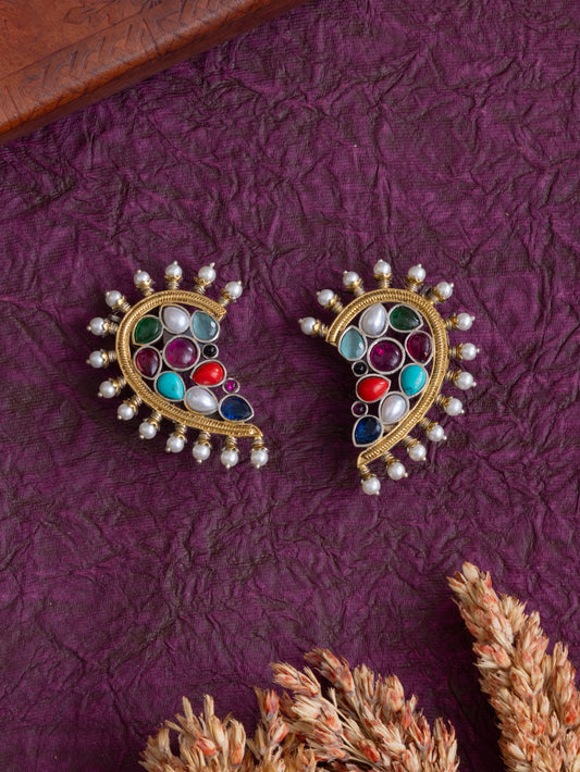 Champa gold earcuff