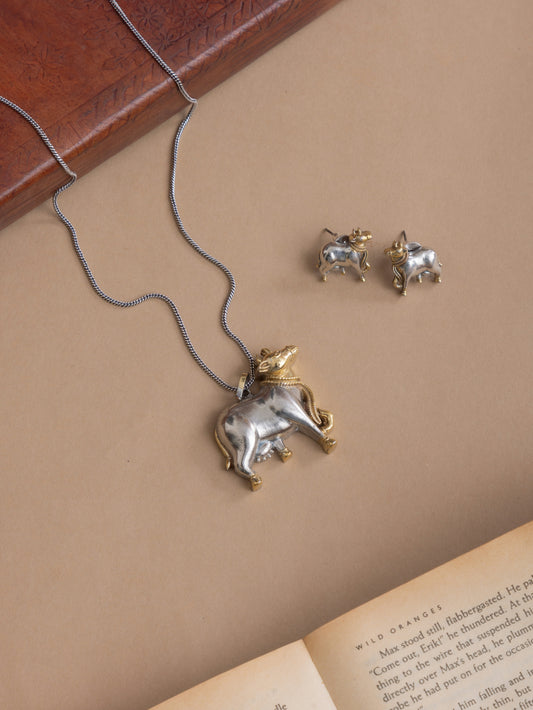 Minimal Nandi necklace
