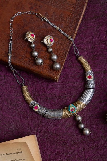 Foram dual tone pachi kundan hasli