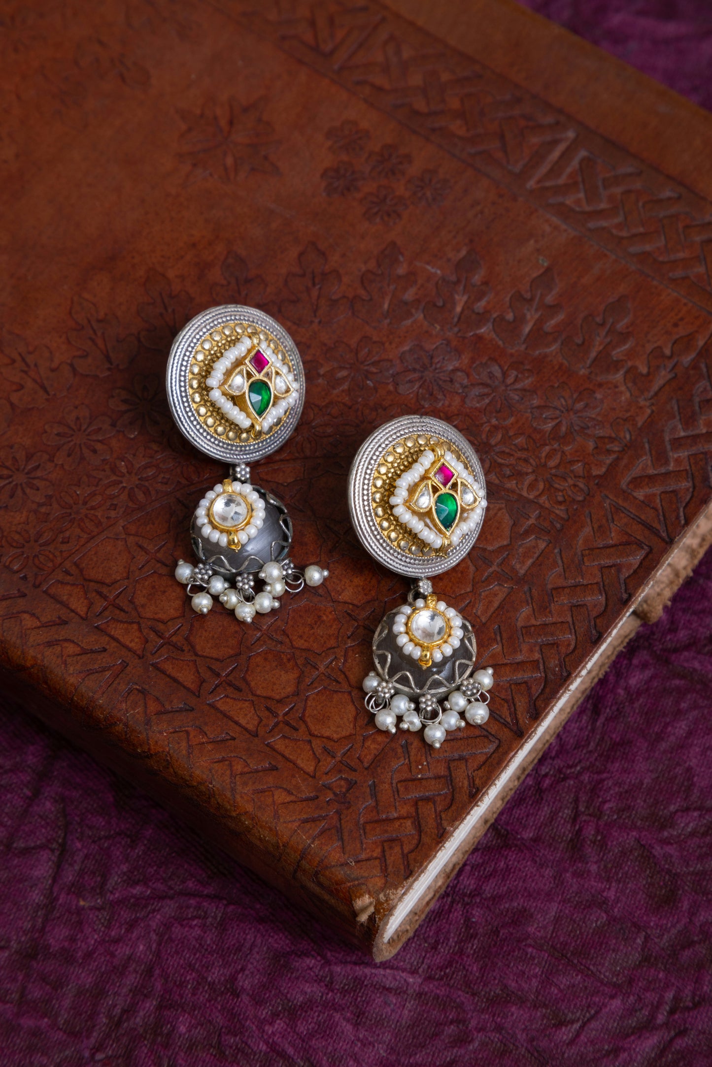 Thruna pachi kundan choker