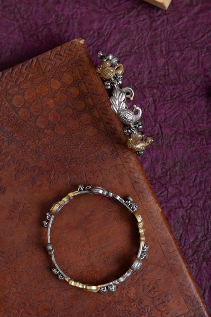 Hiral Peacock kashmiri bangles pair