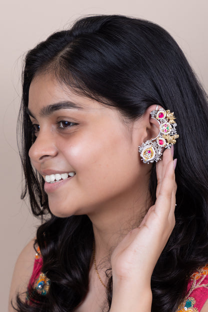 Anika kundan earcuff