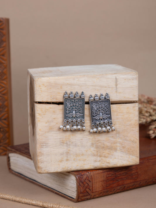 Mayura antique studs