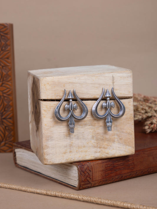 Antique trishul studs