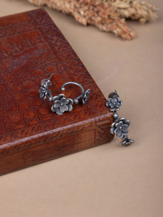 Antique flower hoops