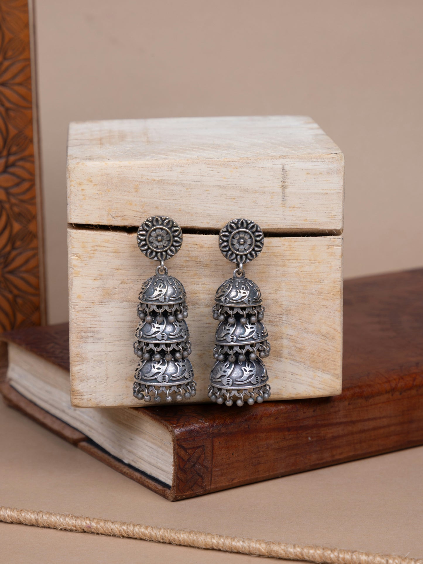 Zivya antique jhumki