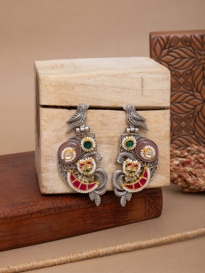 Vaidehi fusion kundan earrings