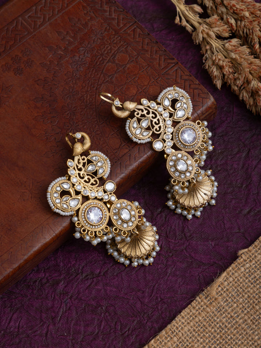 Anwesha gold earcuff