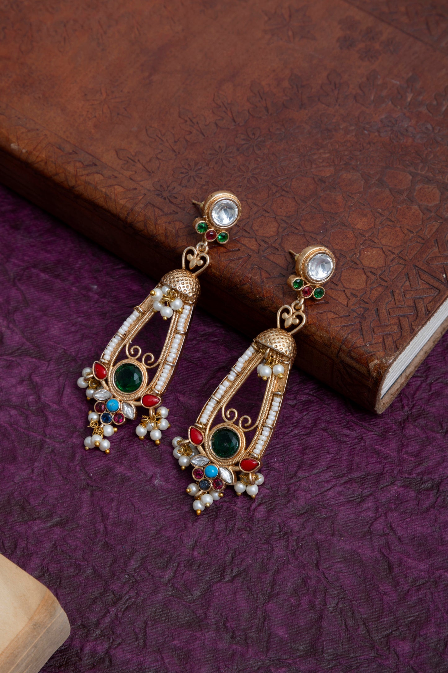Premi gold earrings
