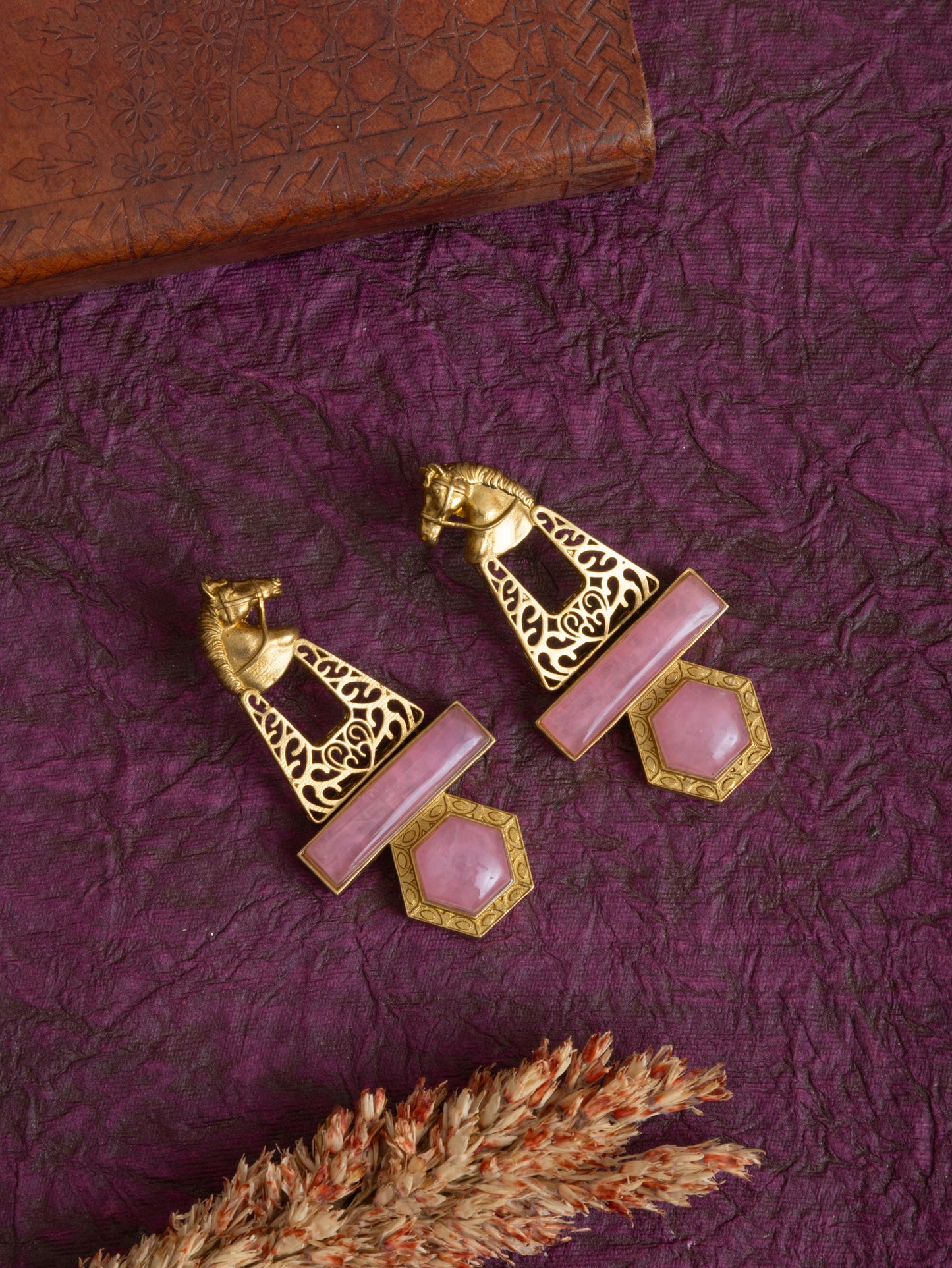 Avani gold horse danglers