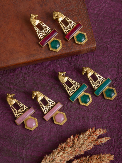 Avani gold horse danglers