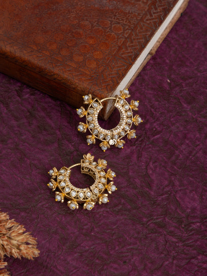 Raksha Golden Hoops