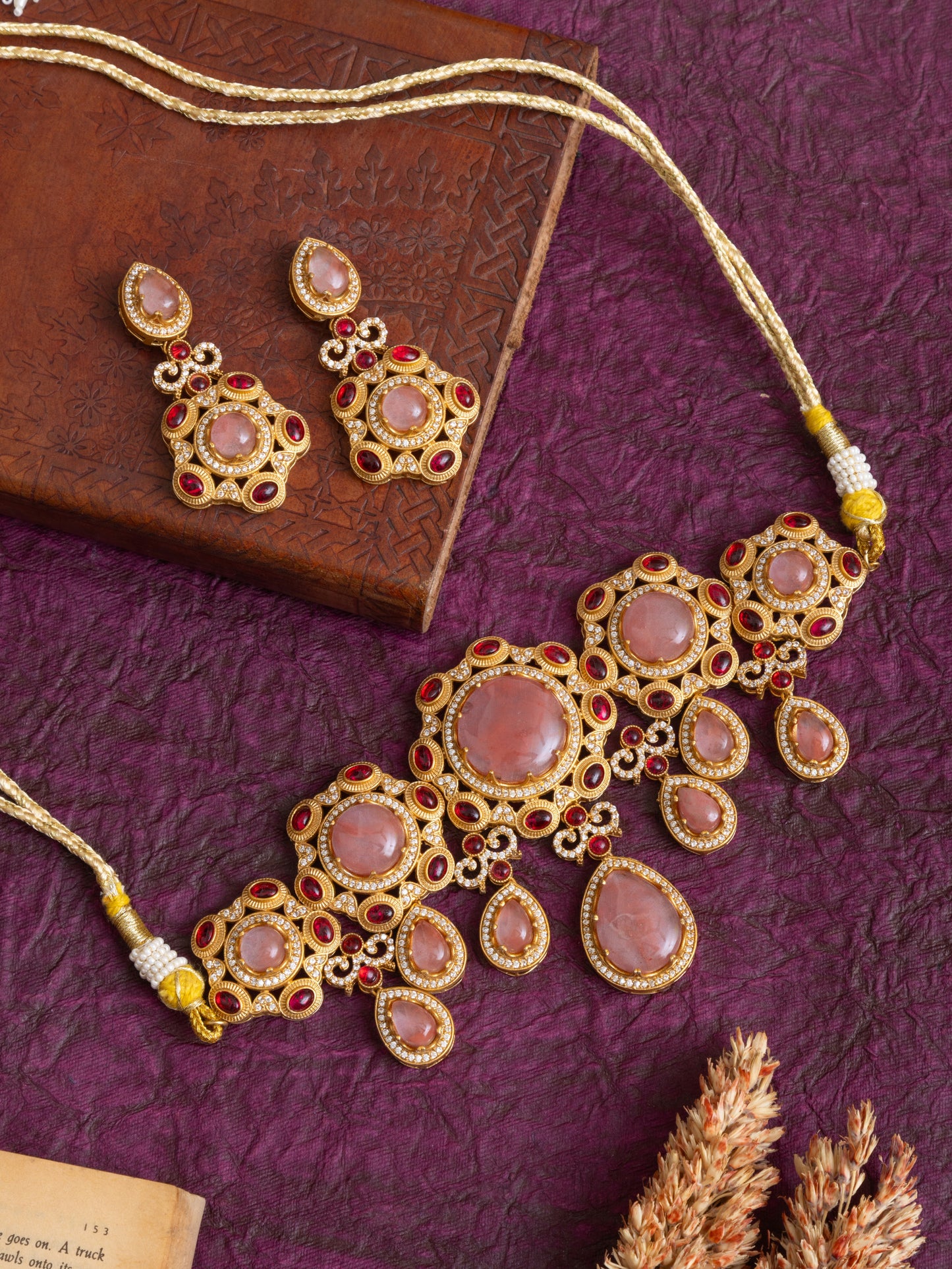 Sabyasachi Russian stone choker