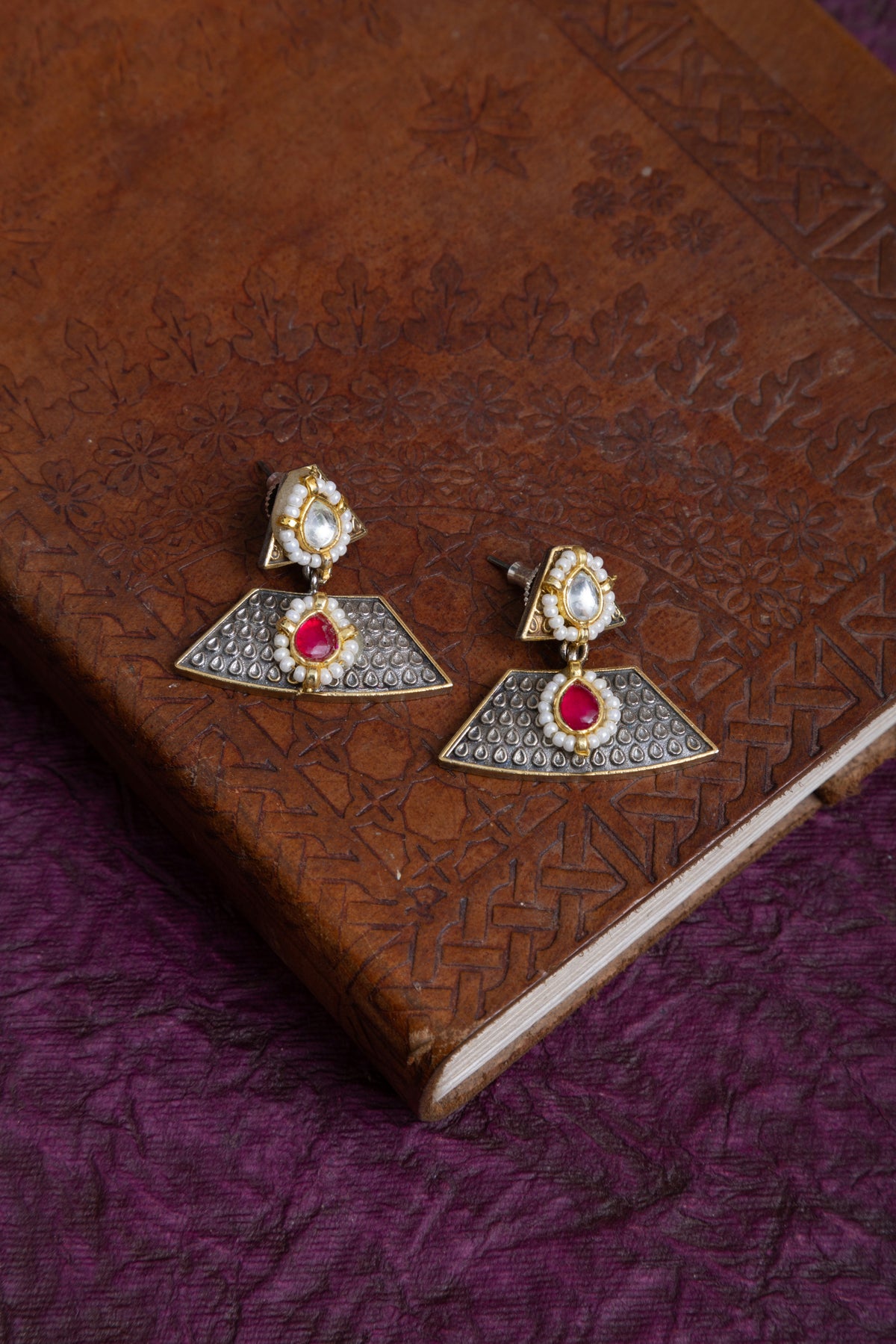 Garima fusion two tone pachi kundan hasli choker
