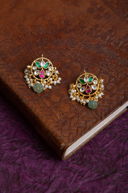 Pathak jadau kundan gold necklace