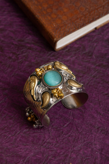 Ojaswi fusion two tone adjustable parrot handcuff