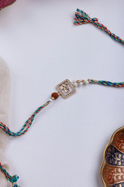Trishul diamond rakhi