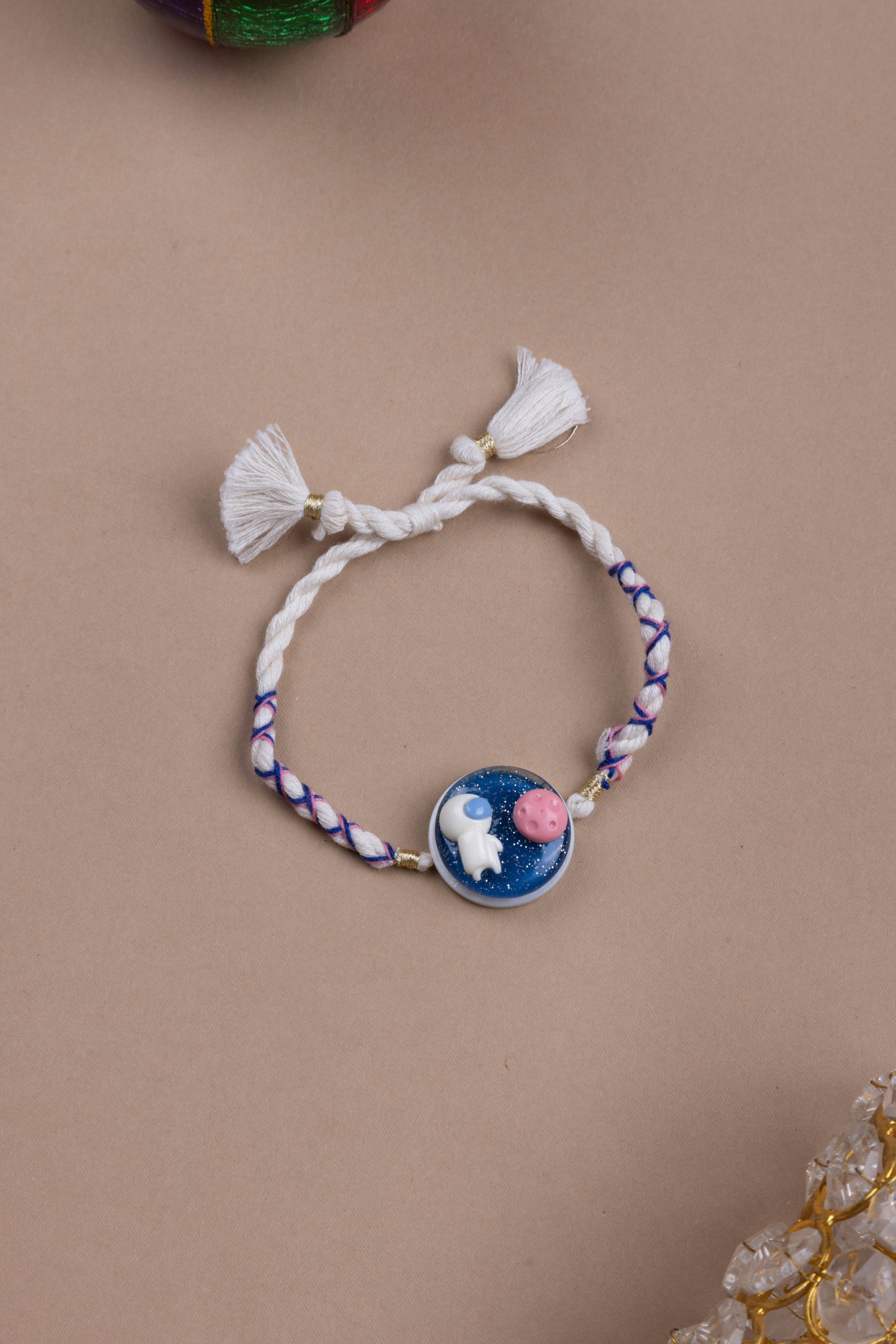 Astronaut thread weave kids rakhi