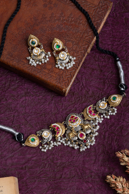Renuka Nandi kundan Choker