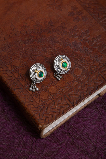 Mini bag pachi kundan thread necklace
