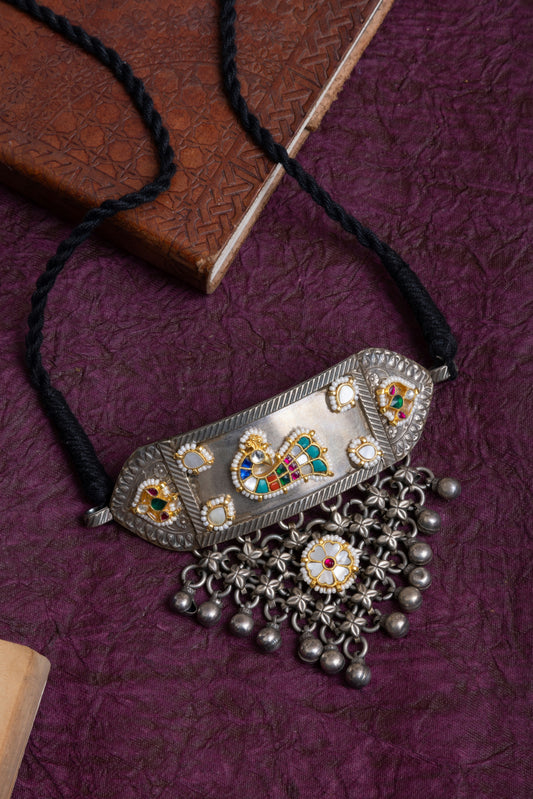 Sana pachi kundan jhalar hasli choker