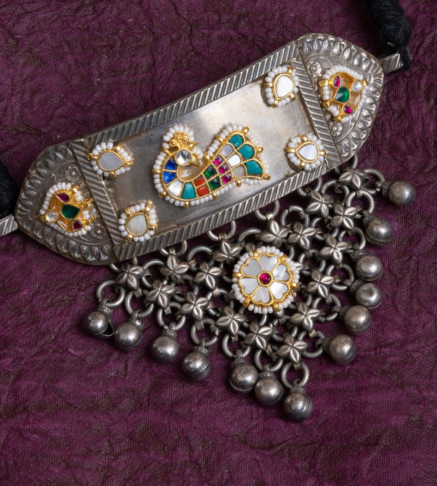 Sana pachi kundan jhalar hasli choker