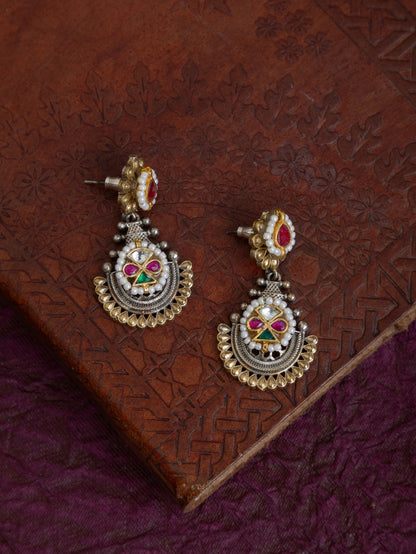 Nysha pachi kundan necklace