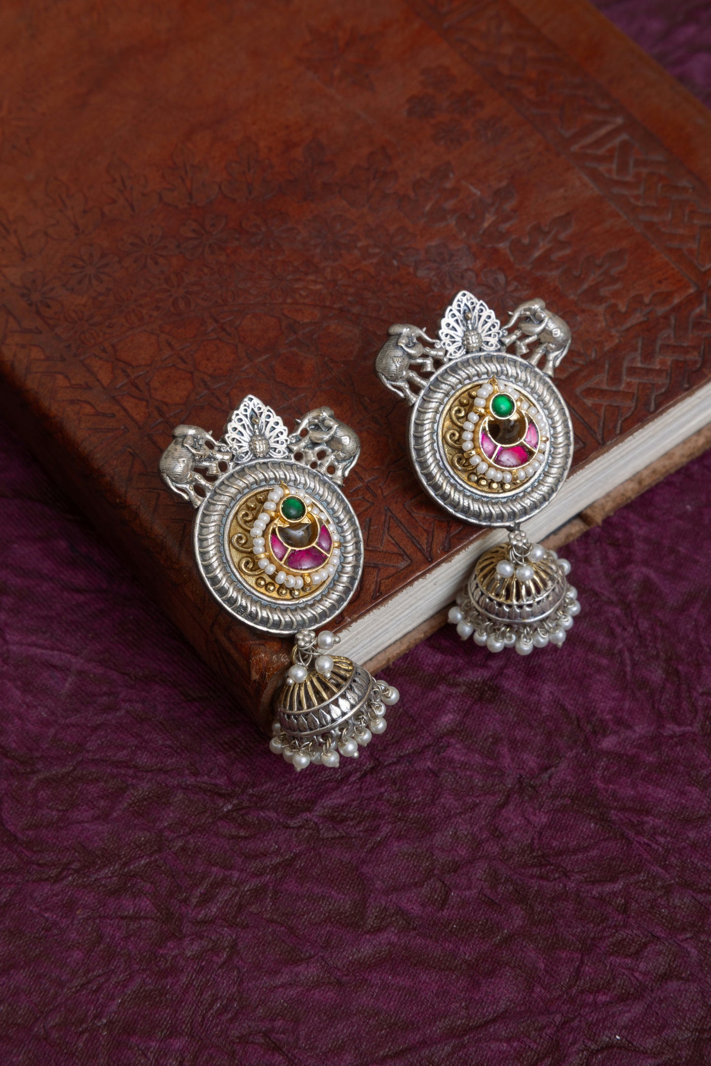 Chhaya fusion kundan necklace