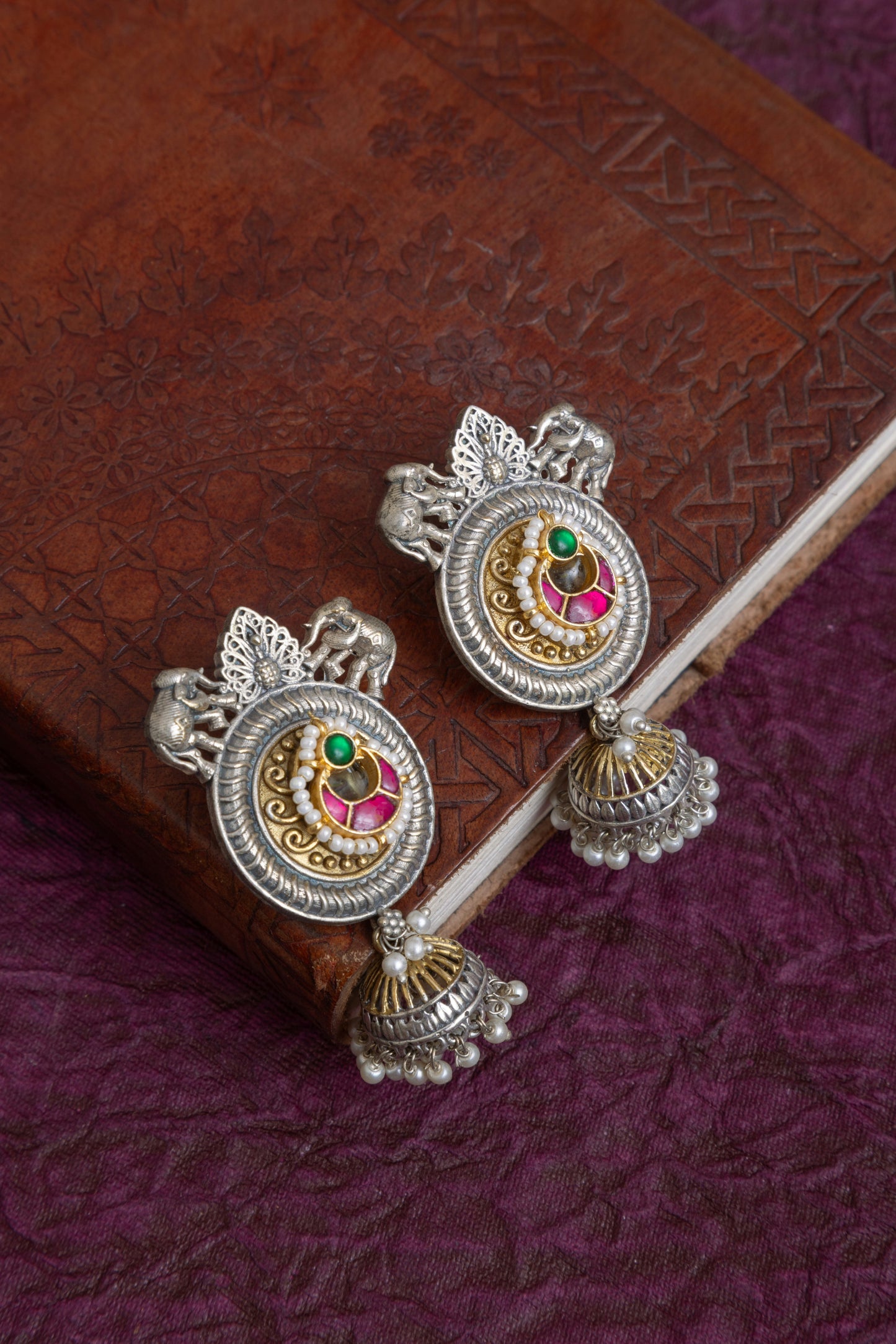 Chhaya fusion kundan necklace