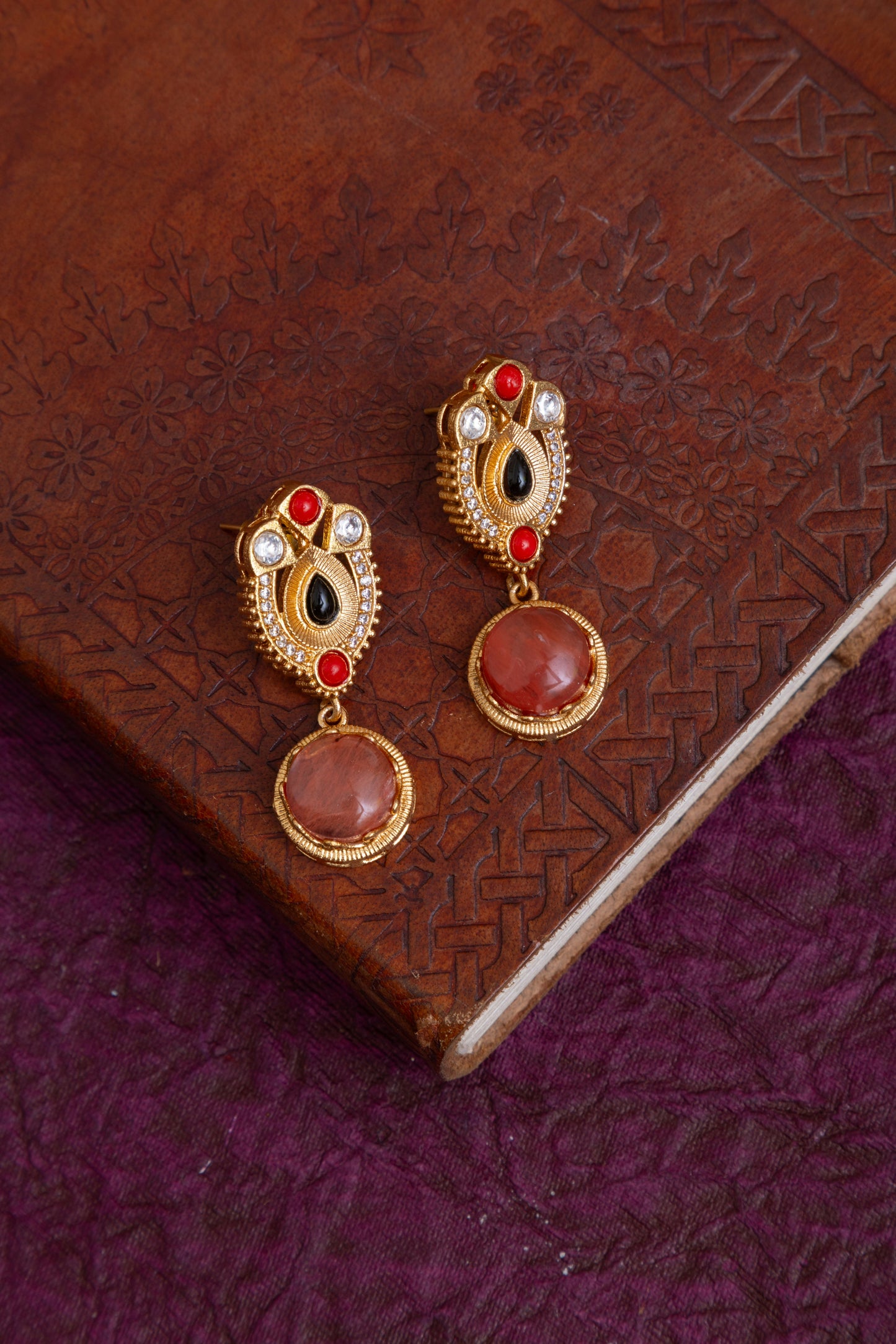 Aruna Russian stone necklace