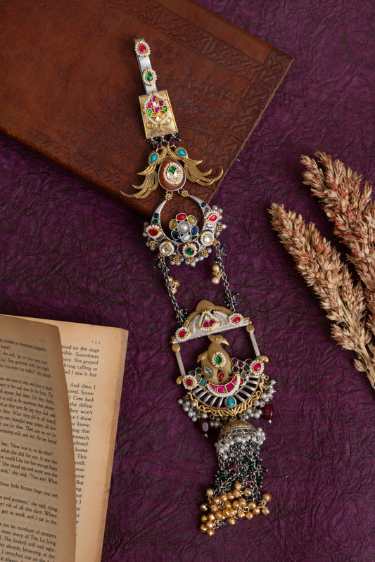 Pachi kundan waist juda