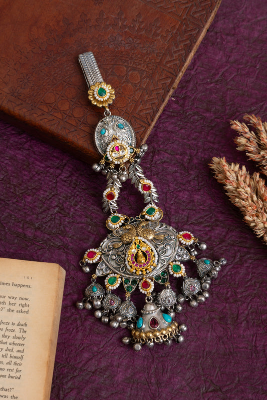 Pachi kundan waist juda