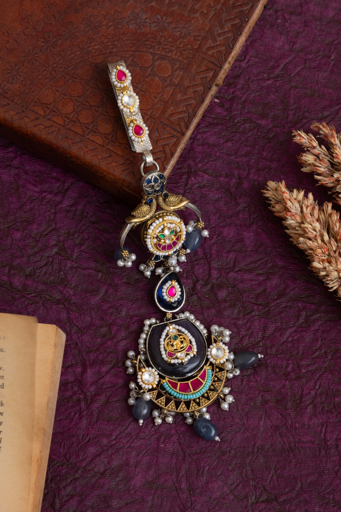 Pachi kundan waist juda