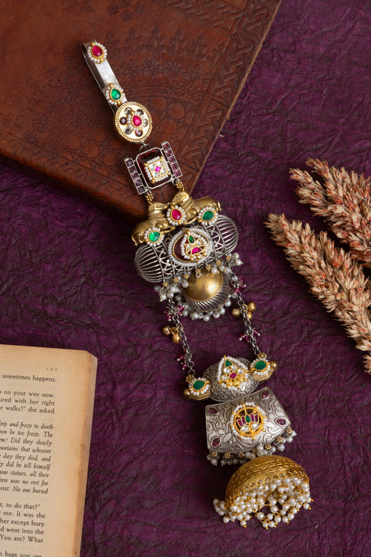 Pachi kundan waist juda