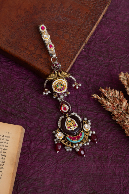 Pachi kundan waist juda