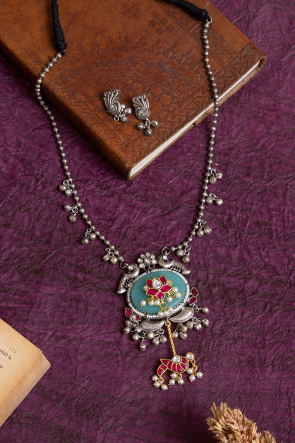 Goyal fusion handcrafted stone necklace