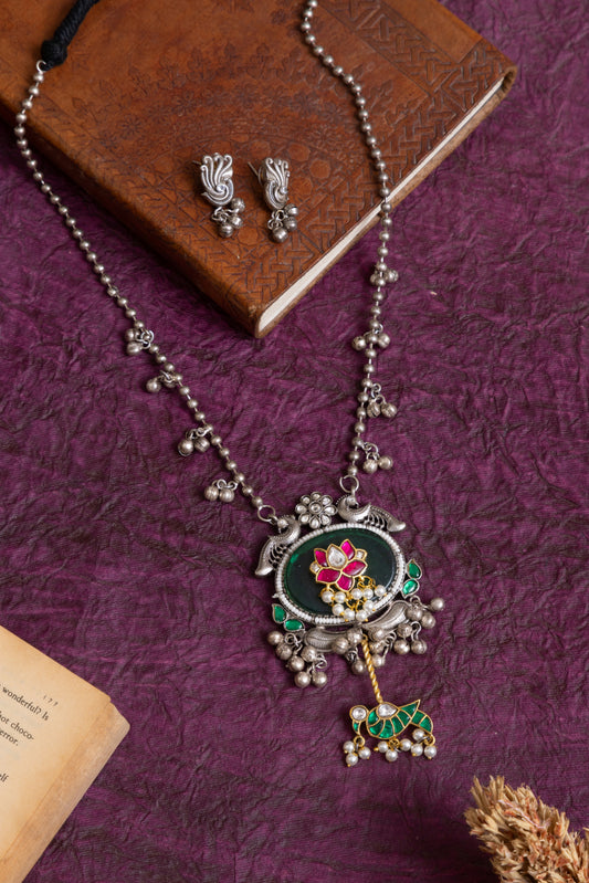 Goyal fusion handcrafted stone necklace
